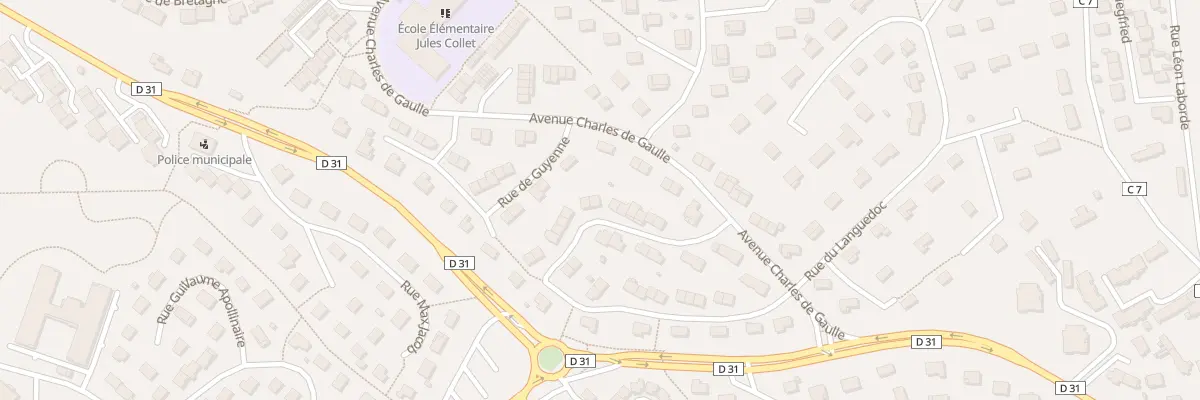 Plan du 31 Rue de Gascogne à Montivilliers