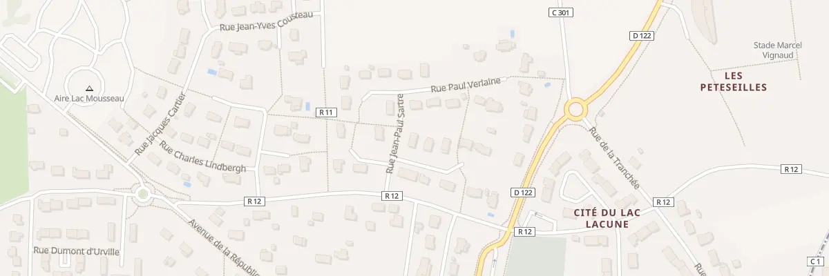 Plan du 3 Rue Jean-paul Sartre à Avoine