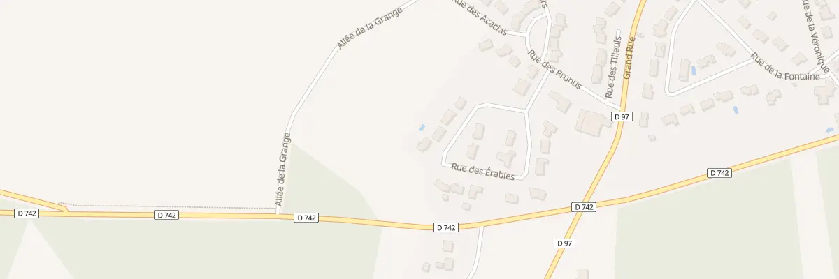Plan du 12 Rue des Érables à Celle-Lévescault