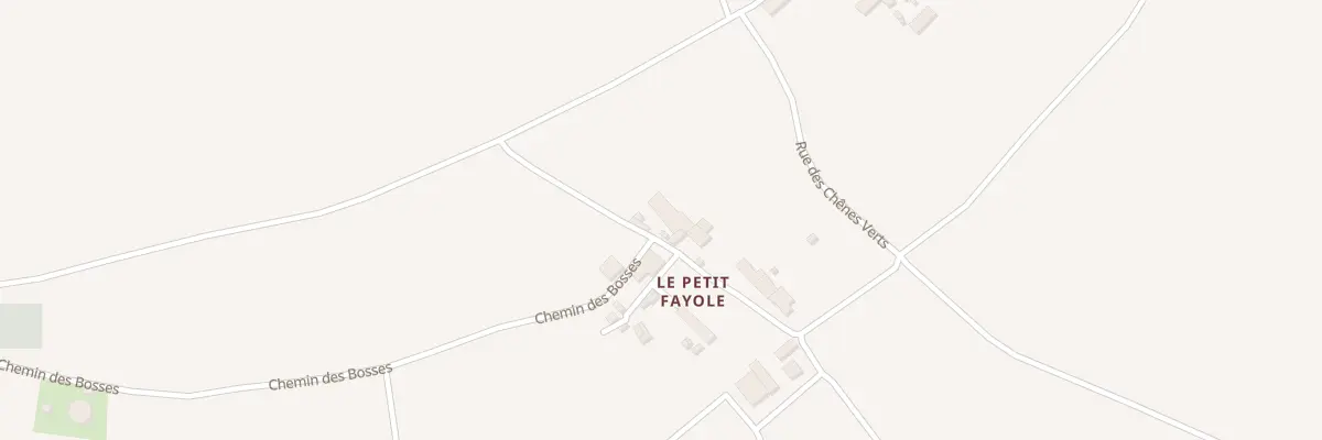 Plan du 1 Rue du Puits de la Lourde à Saint-Groux