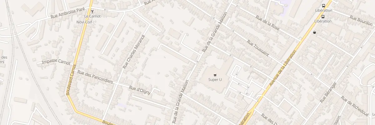 Plan du 78A Rue de la Grande Maison au Mans