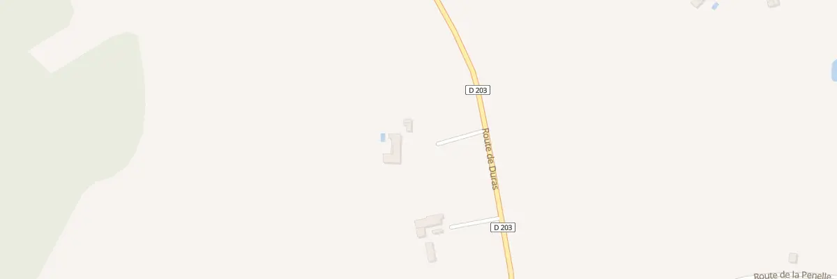 Plan du 1256 Rte de Duras à Savignac-de-Duras