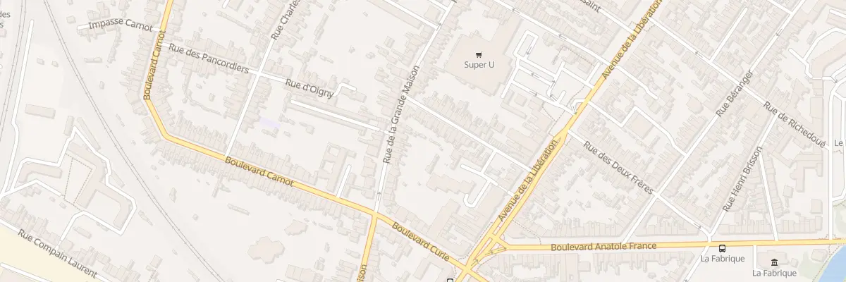 Plan du 99 Rue de la Grande Maison au Mans