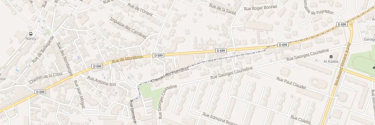 Plan du 141 Rue de Montbron à Angoulême