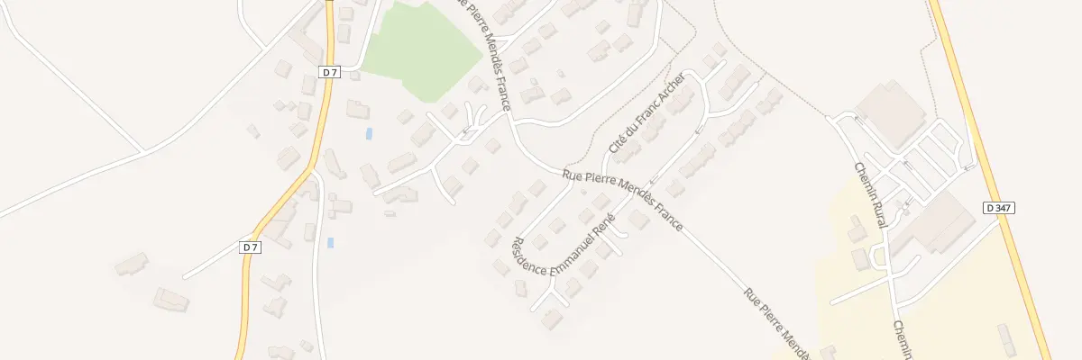 Plan du 3B Res Emmanuel René à Mirebeau