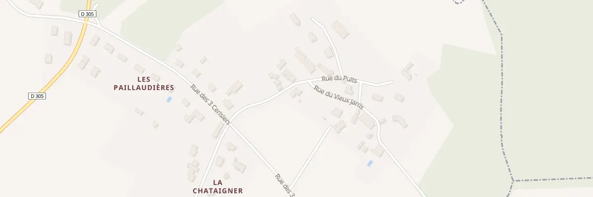 Plan du 4 Rue du Puits à Bernac
