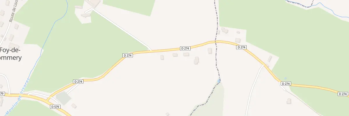 Plan du 392 Rte de Canapville -Ste Foy à Val-de-Vie