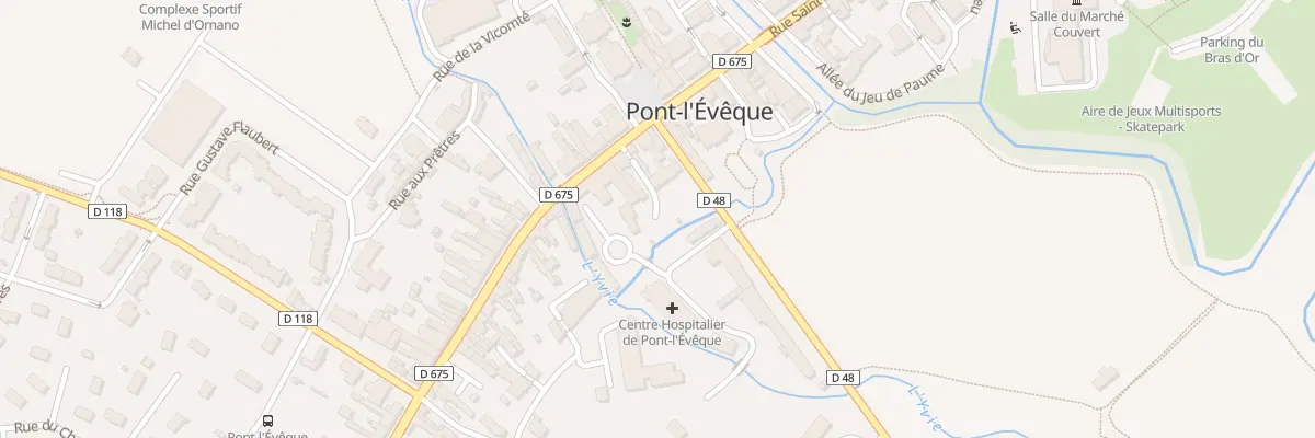 Plan du 70 Rue Saint-Michel à Pont-l’Évêque
