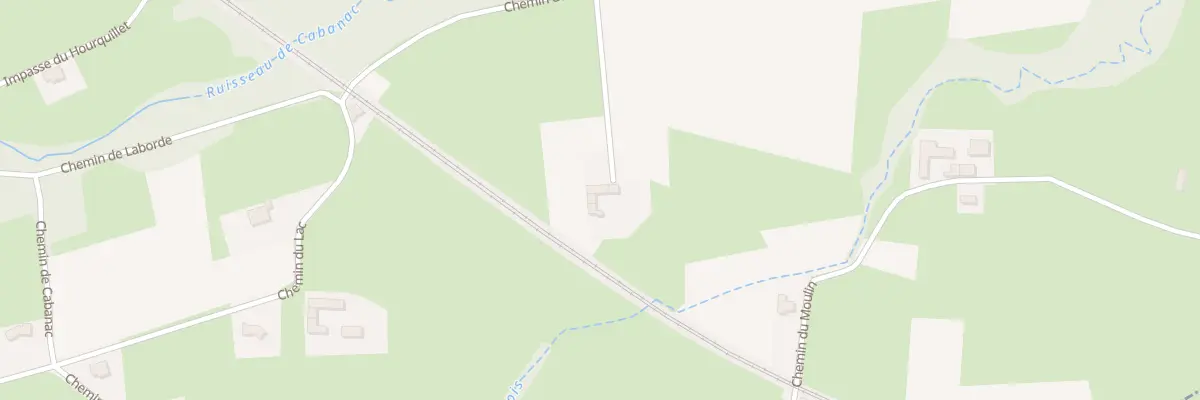 Plan du 32 Che du Lac à Lespouey