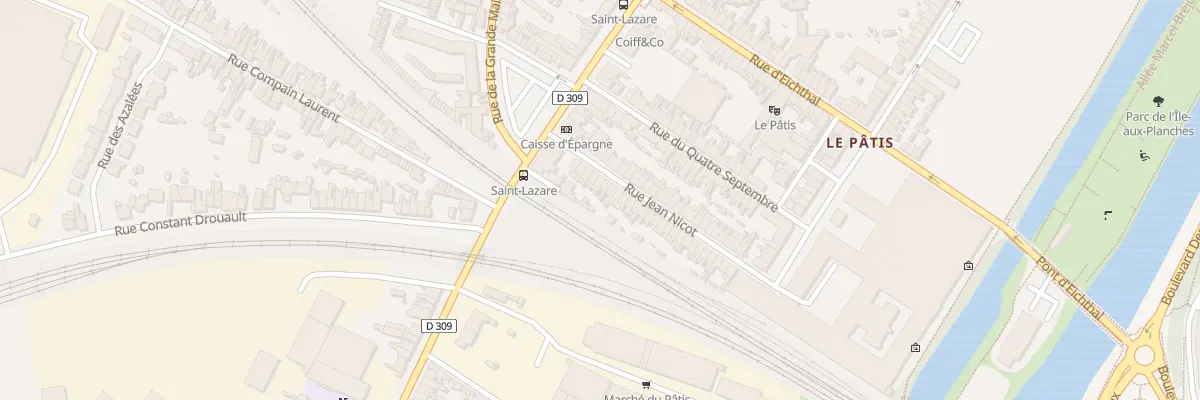 Plan du 12B Rue Jean Nicot au Mans