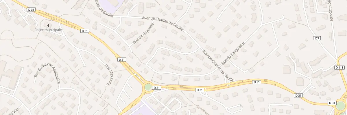 Plan du 34 Rue de Gascogne à Montivilliers