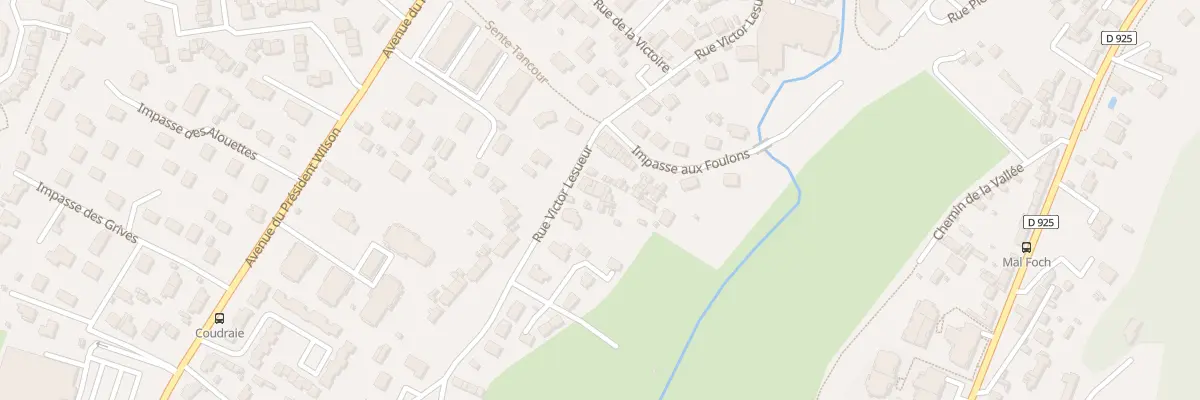 Plan du 99 Rue Victor Lesueur à Montivilliers