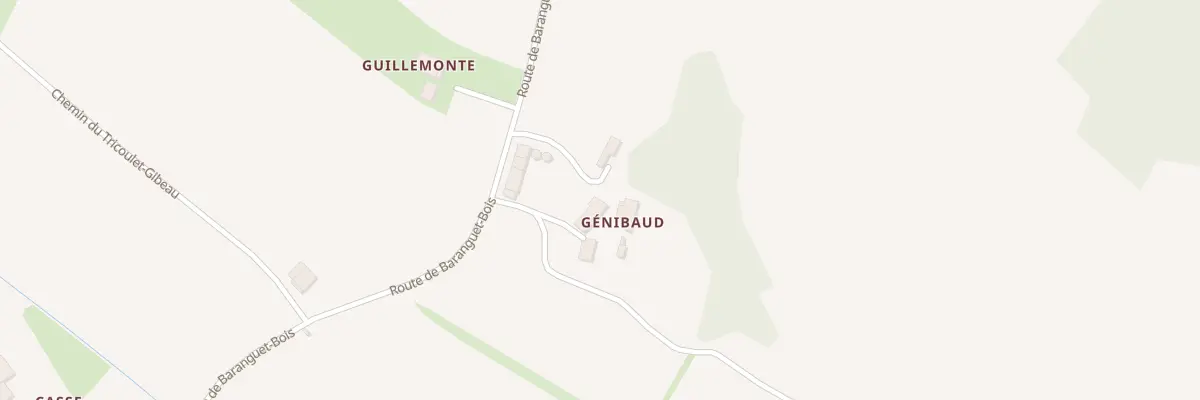 Plan du 99 Imp du Génibaud à Lévignac-de-Guyenne