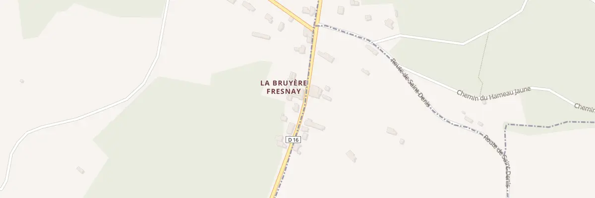 Plan du 26 La Bruyere Fresnay à Champosoult