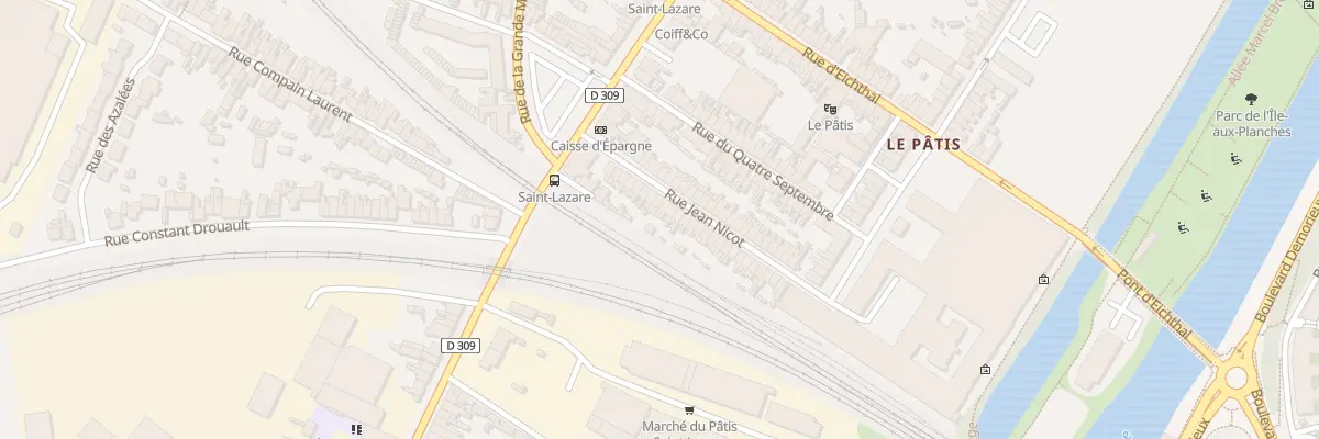 Plan du 20 Rue Jean Nicot au Mans