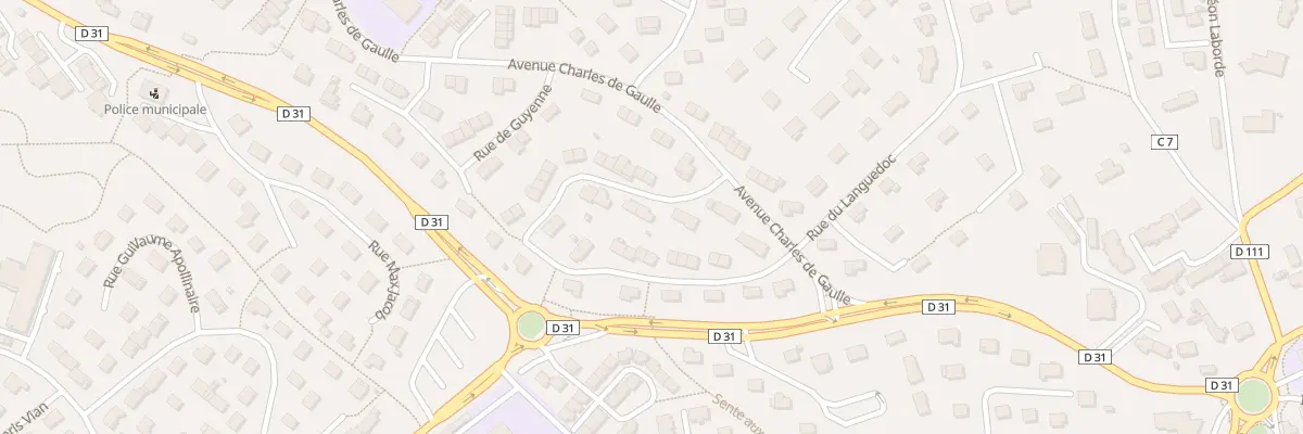 Plan du 36 Rue de Gascogne à Montivilliers