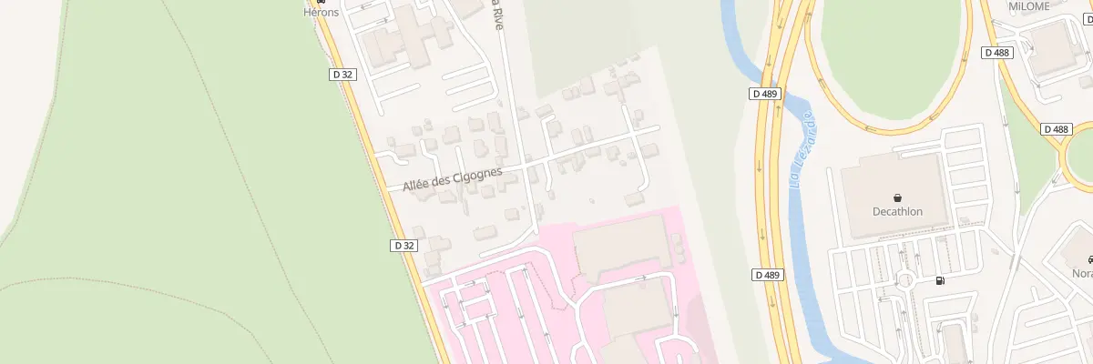 Plan du 10 All des Cigognes à Montivilliers