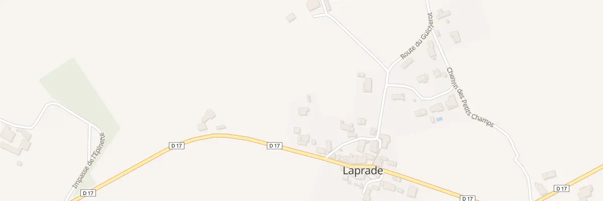 Plan du 5146 Le Bourg à Laprade