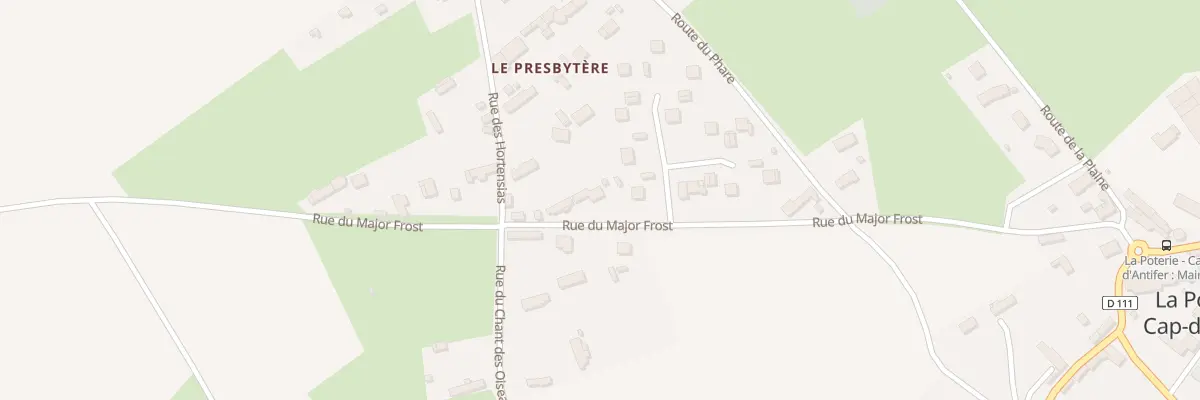 Plan du 16 Rue Major Frost à La Poterie-Cap-d’Antifer