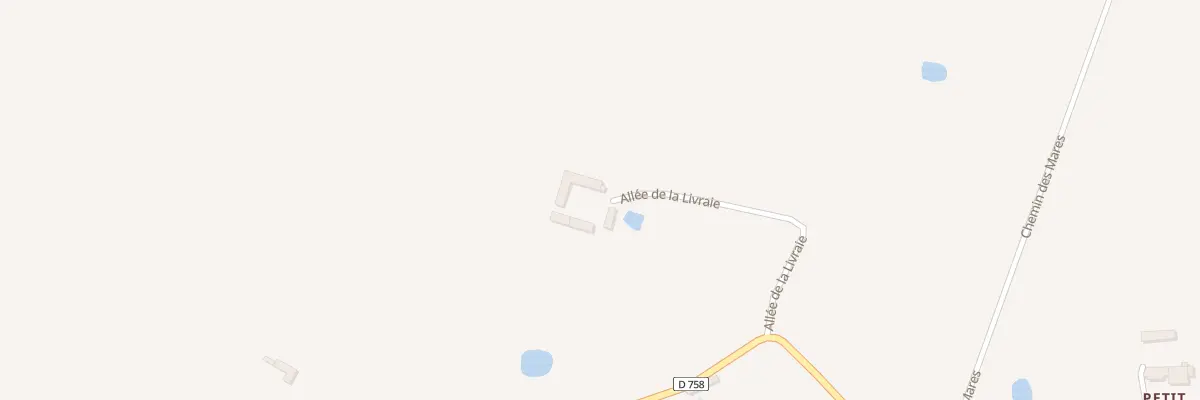 Plan du 5001 La Livree à Saint-Gervais-du-Perron
