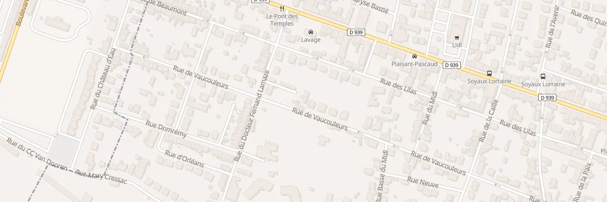Plan du 31 Rue de Vaucouleurs à Soyaux