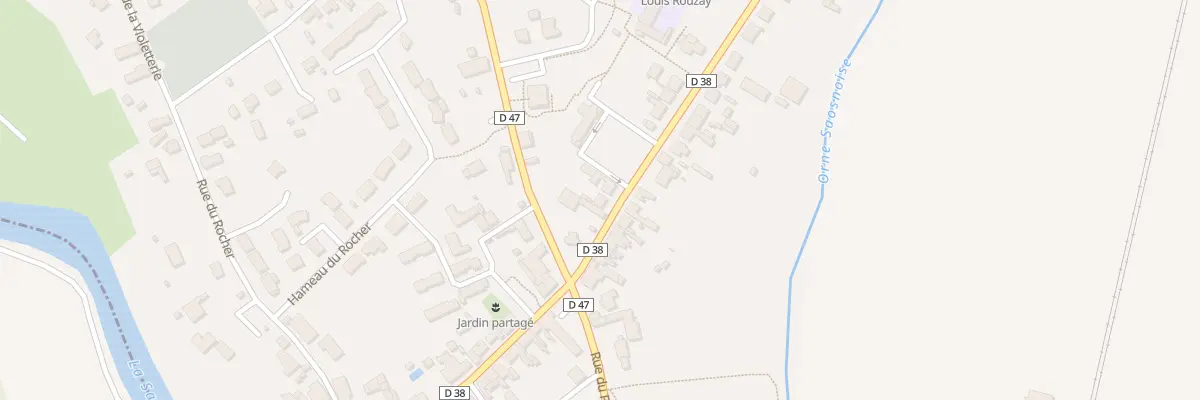 Plan du 6 Rue Paillard Duclere à Montbizot