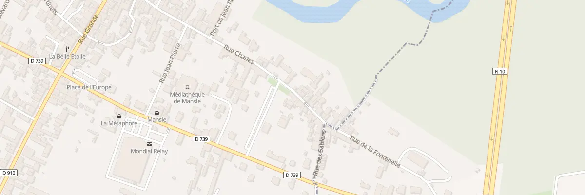 Plan du 39 Rue Charles à Mansle-les-Fontaines