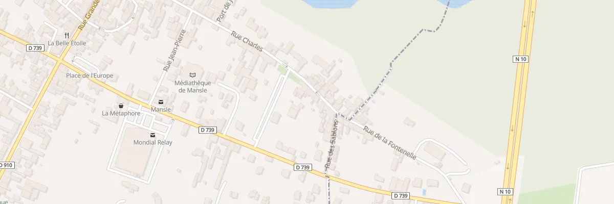 Plan du 43 Rue Charles à Mansle-les-Fontaines