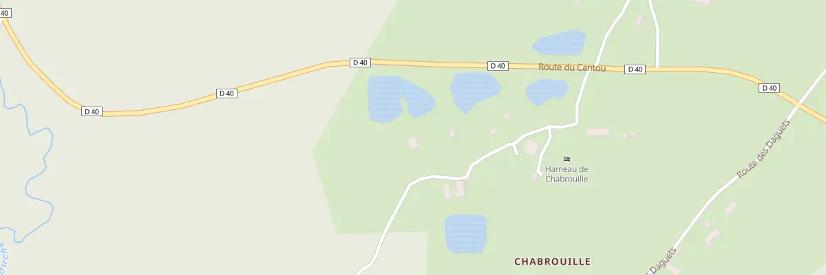 Plan du 180F L’Etang de Moreau à Saint-Barthélemy-de-Bellegarde