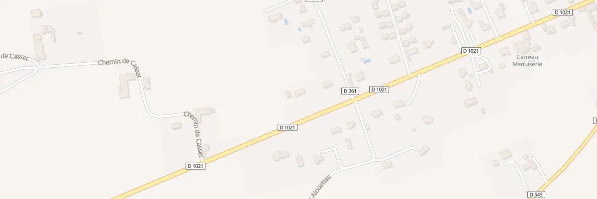 Plan du 54 Av de Bigorre à Villecomtal-sur-Arros