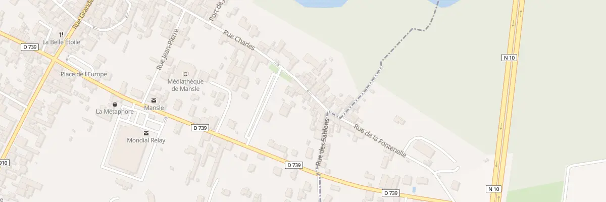 Plan du 47 Rue Charles à Mansle-les-Fontaines