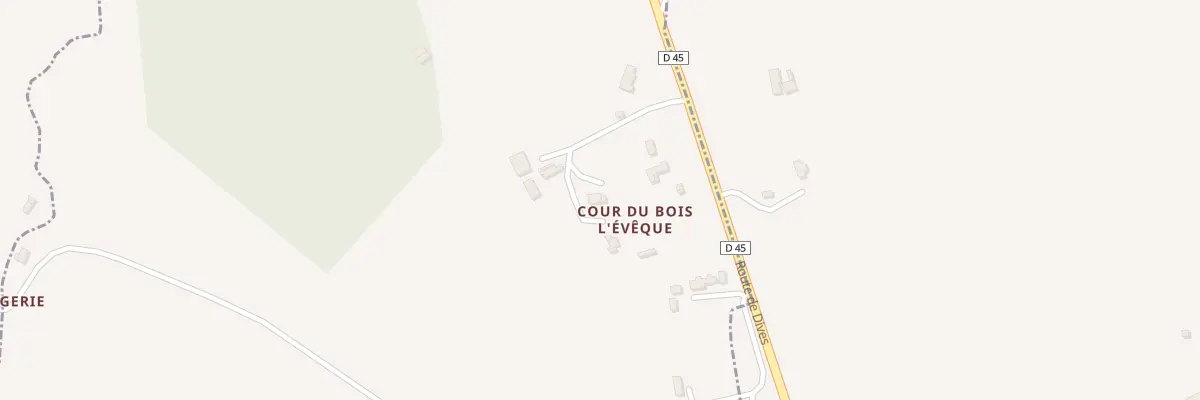 Plan du 3345 Rte de Dives à Saint-Désir