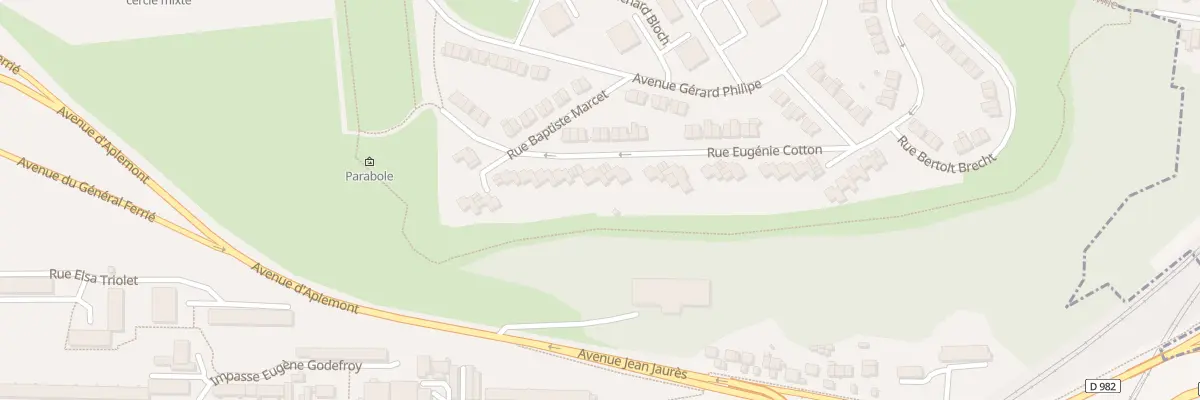 Plan du 16 Rue Eugénie Cotton au Havre