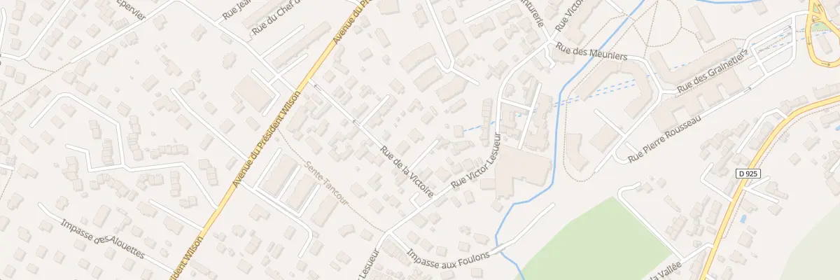 Plan du 5 Rue de la Victoire à Montivilliers