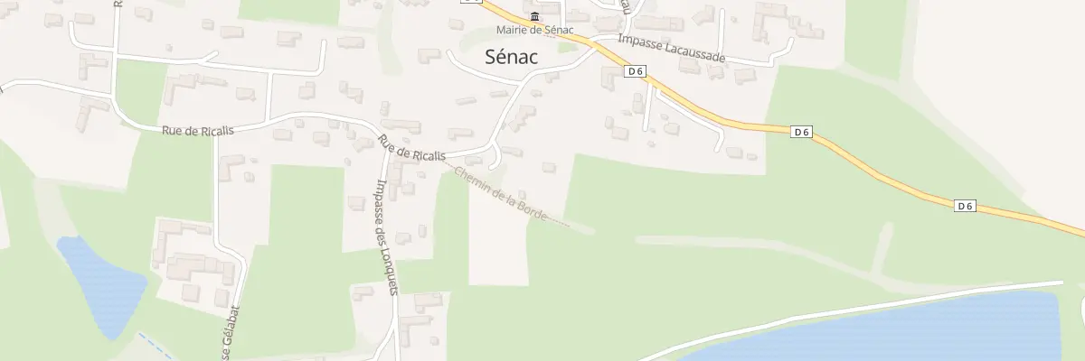Plan du 7 Rue de Ricalis à Sénac
