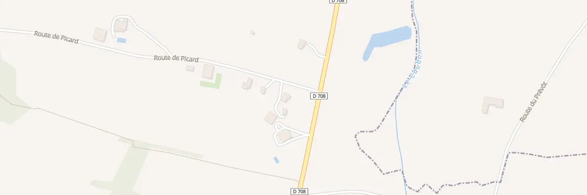 Plan de À Soulard à Caubon-Saint-Sauveur