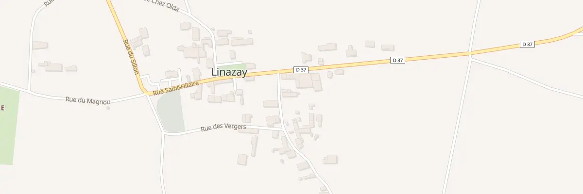 Plan du 3 Rue de Chez-marie à Linazay