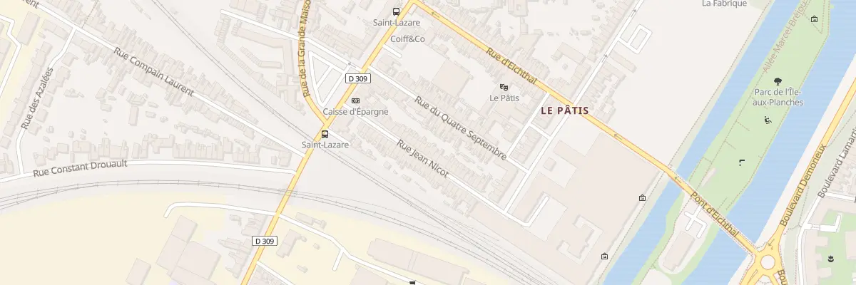 Plan du 27 Rue Jean Nicot au Mans