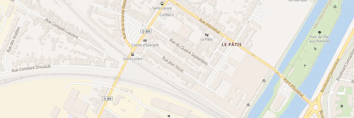 Plan du 29 Rue Jean Nicot au Mans