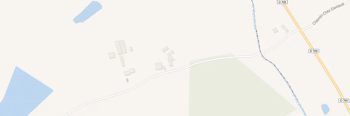 Plan du 5139 Chez Lavis à Bors (Canton de Tude-et-Lavalette)