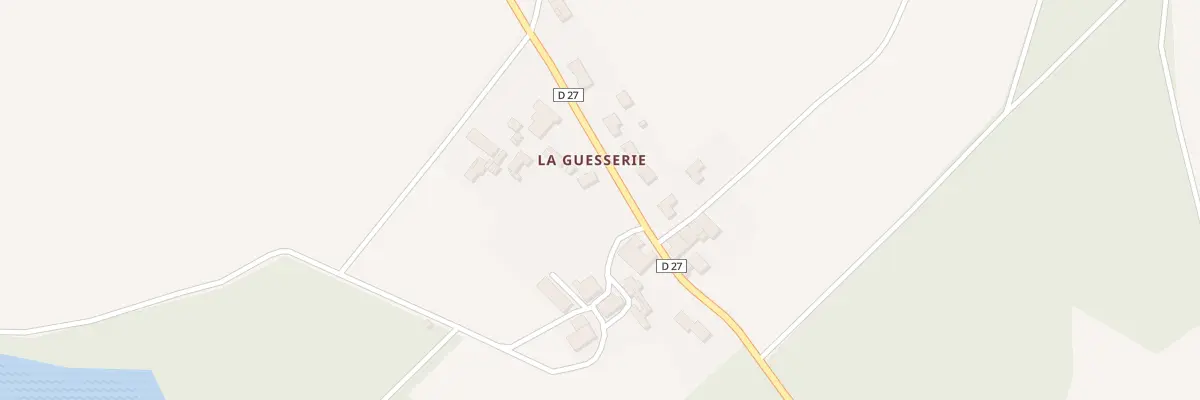 Plan du 5295 La Guesserie à Coulombiers