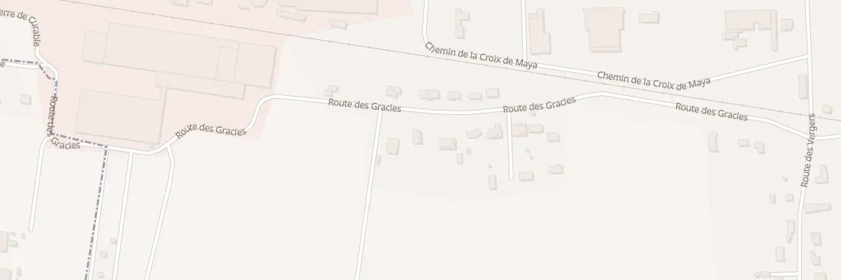 Plan du 34 Rte des Gracies à Port-Sainte-Foy-et-Ponchapt