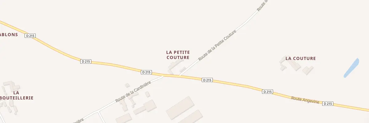Plan du 27 Rte de la Petite Couture à Gizeux
