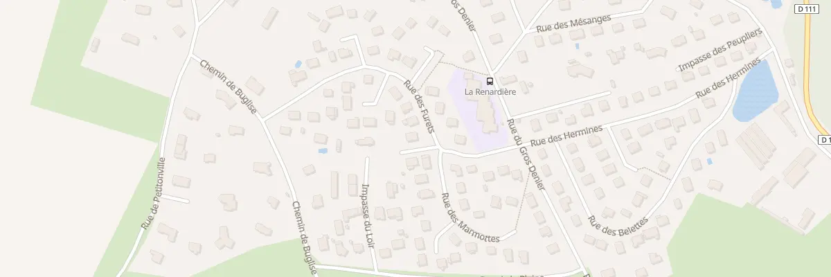 Plan du 2 Imp du Loir à Fontenay