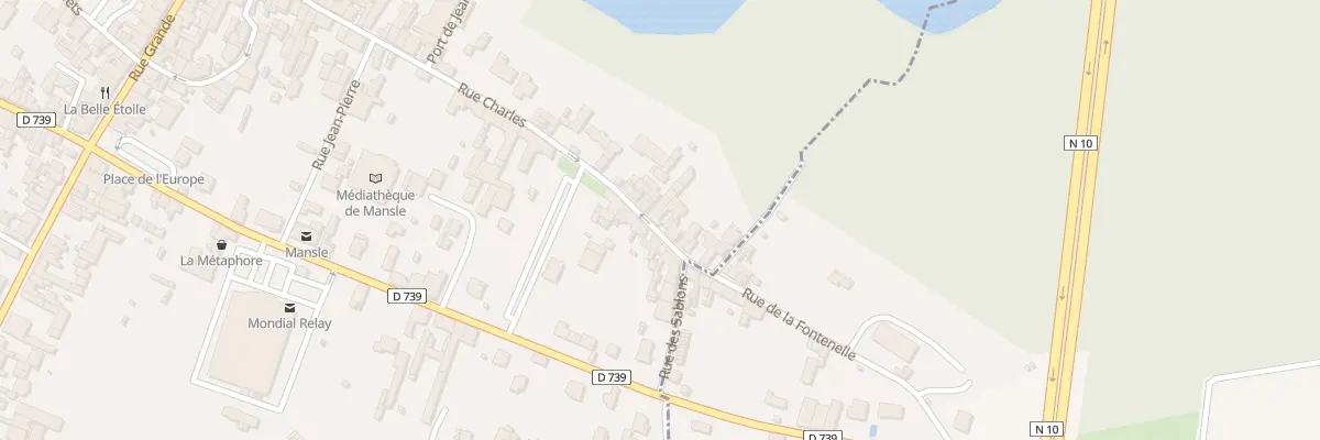 Plan du 50 Rue Charles à Mansle-les-Fontaines