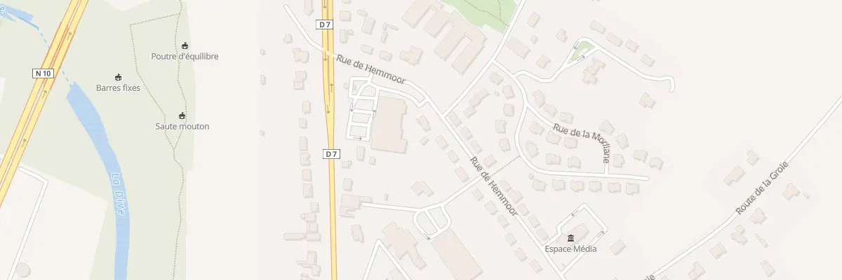 Plan du 2 Rue Hemmoor à Valence-en-Poitou