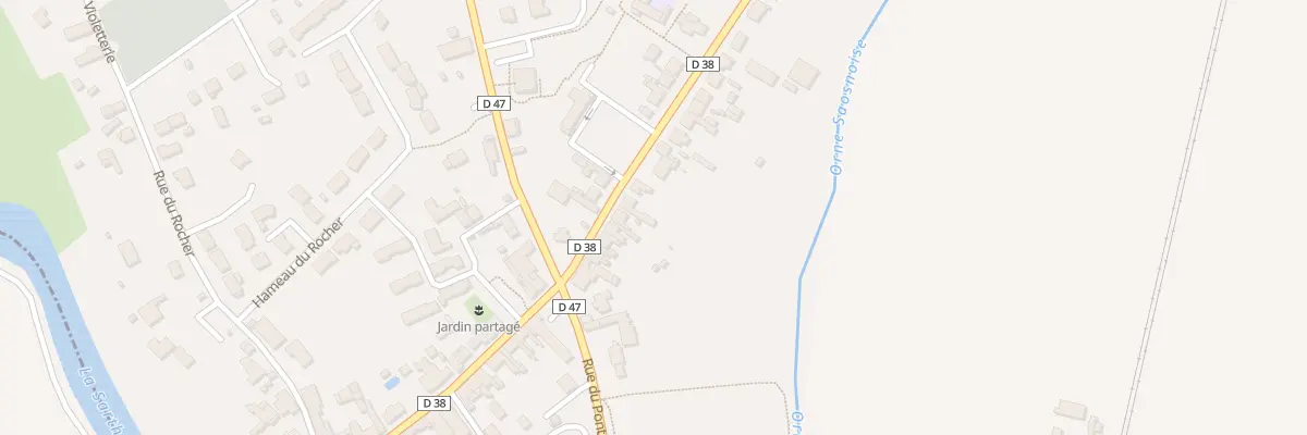 Plan du 13 Rue Paillard Duclere à Montbizot
