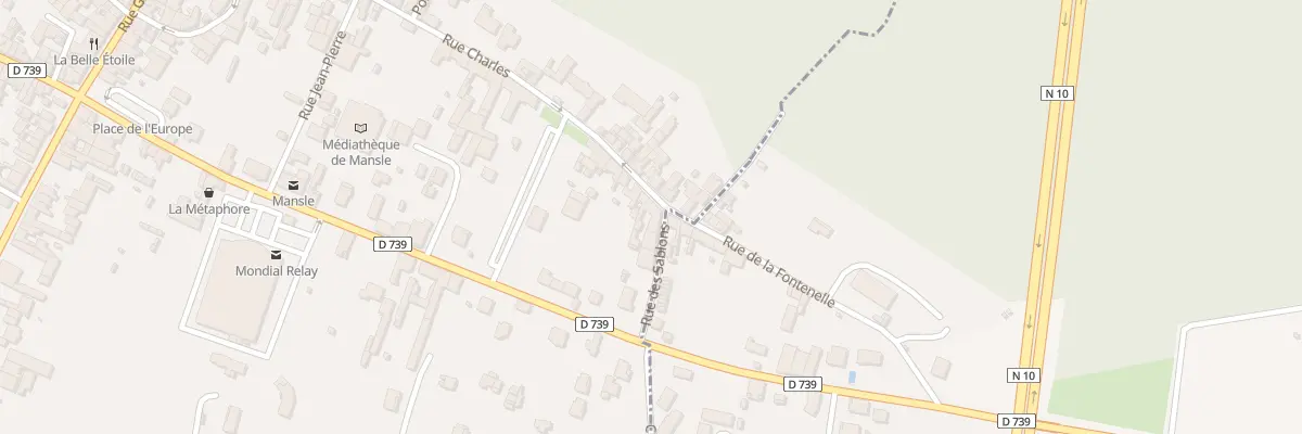 Plan du 55 Rue Charles à Mansle-les-Fontaines