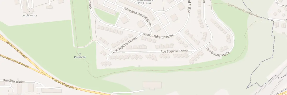 Plan du 29 Rue Eugénie Cotton au Havre