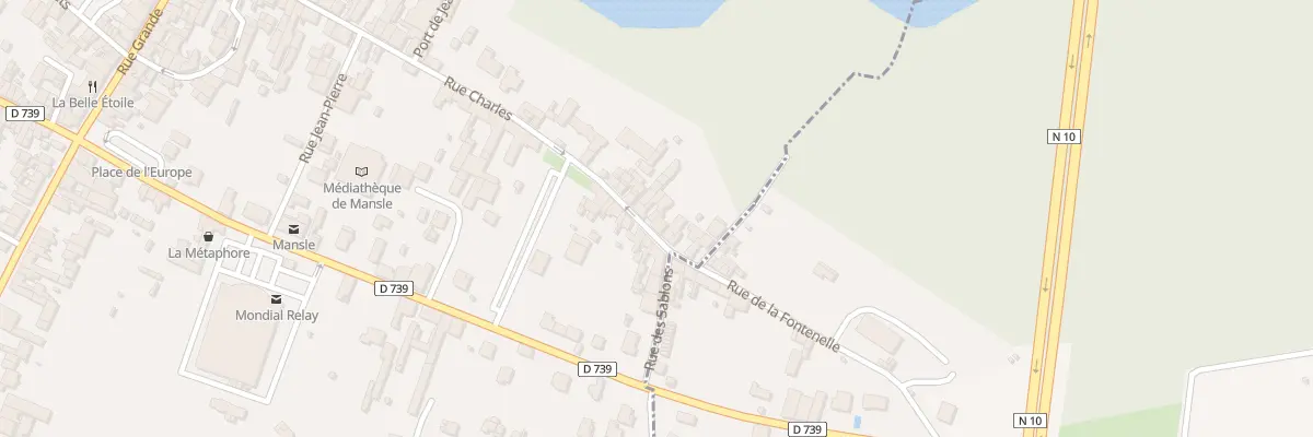 Plan du 52 Rue Charles à Mansle-les-Fontaines
